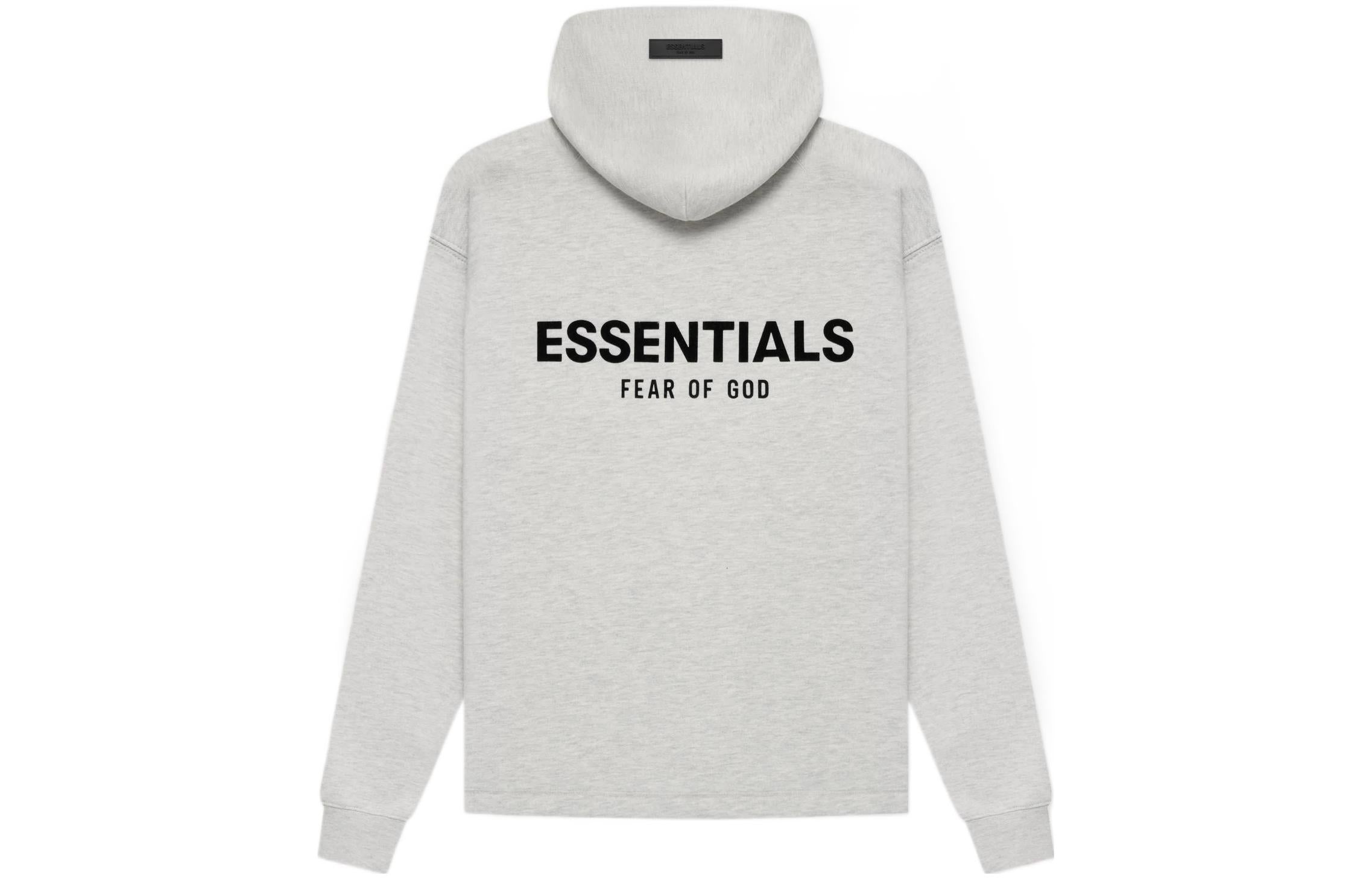 Fear of God Essentials SS22 Relaxed Hoodie 'Light Oatmeal' FOG-SS22-464 - 2