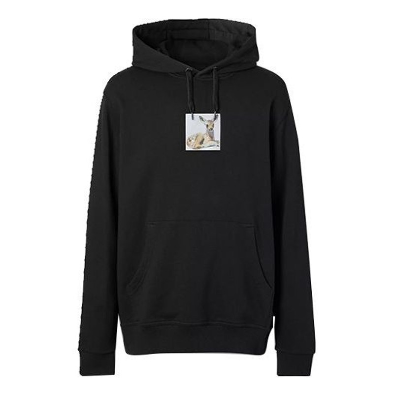 Burberry Printing Cotton Unisex Black 8022374-A1189 - 1