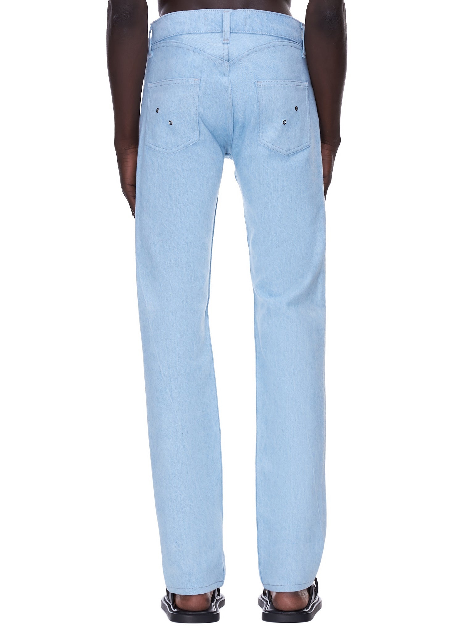 Lace Up Jeans - 3