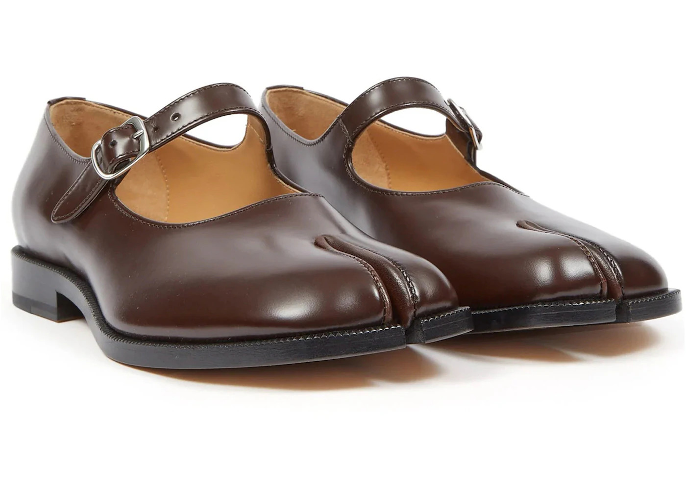 Maison Margiela Tabi Mary Jane Chic Brown (Women's) - 2