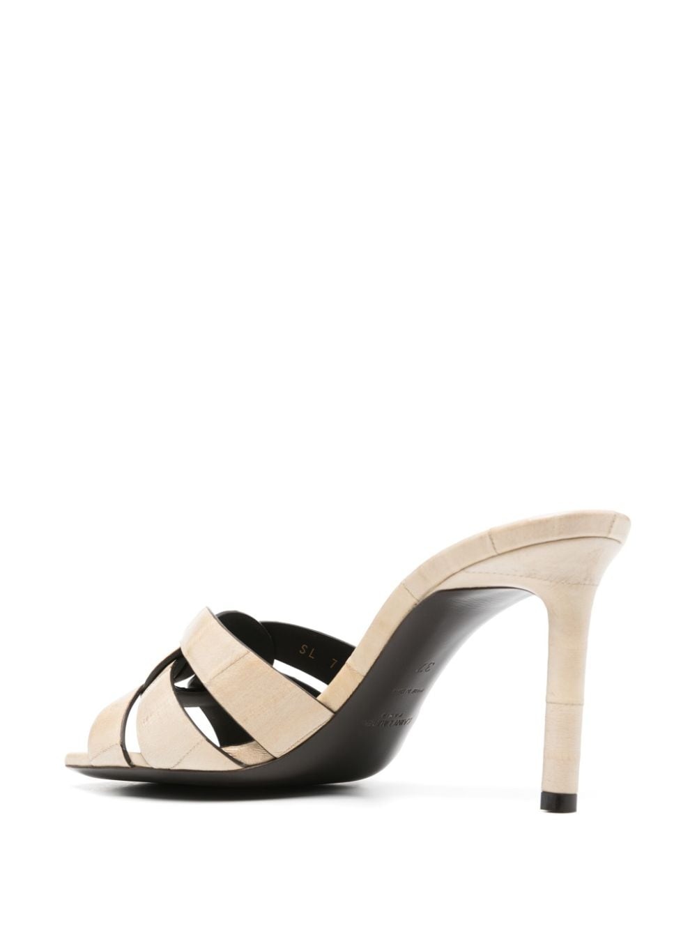 Tribute 85mm leather mules - 3