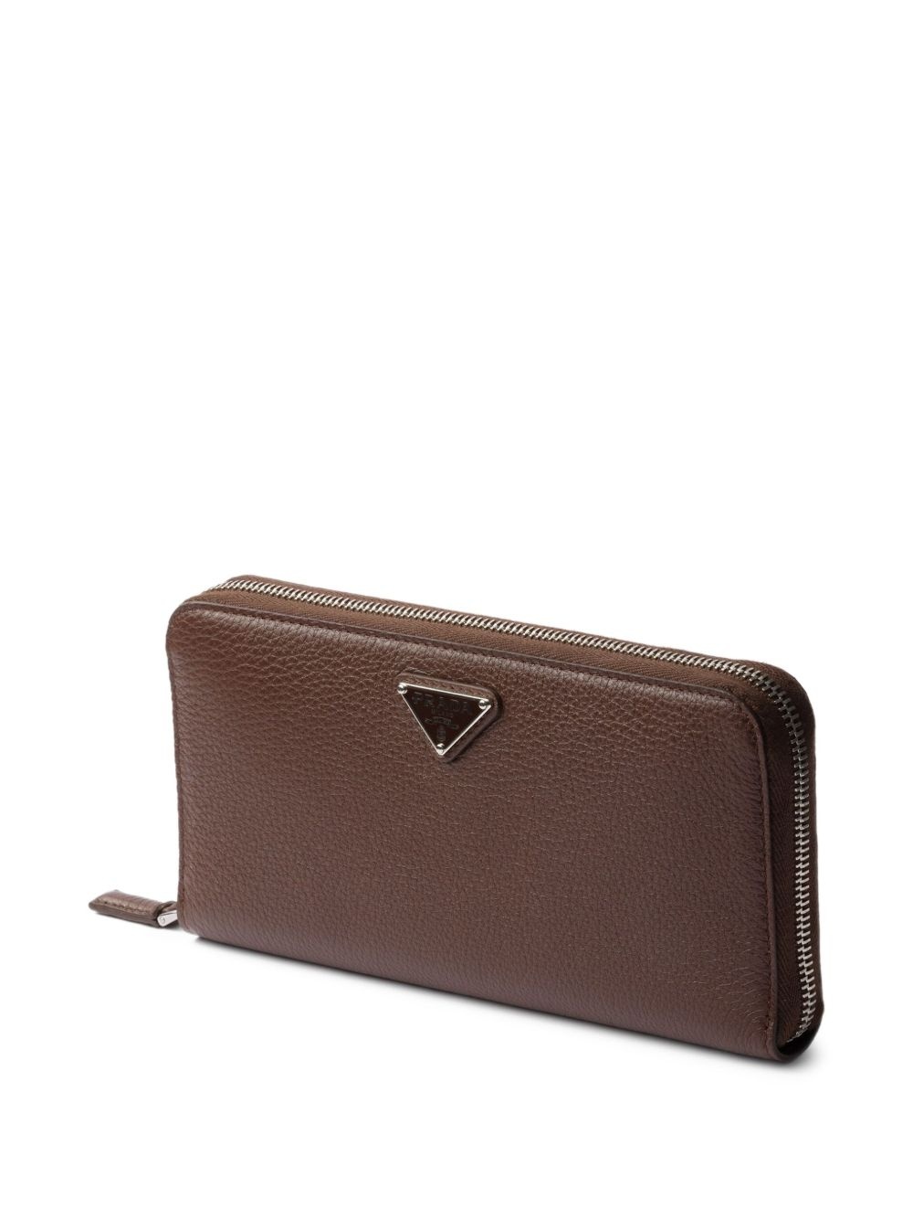 textured-leather zip-around wallet - 4