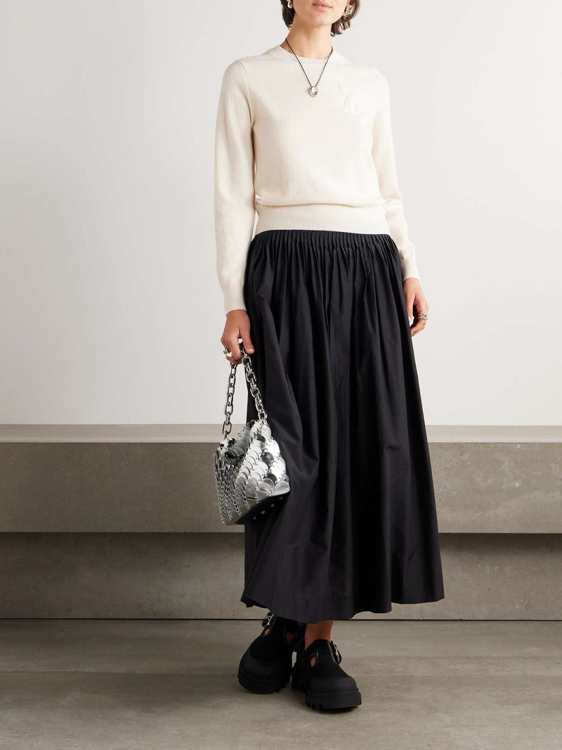 Comme des Garçons GIRL Bead-embellished wool sweater outlook