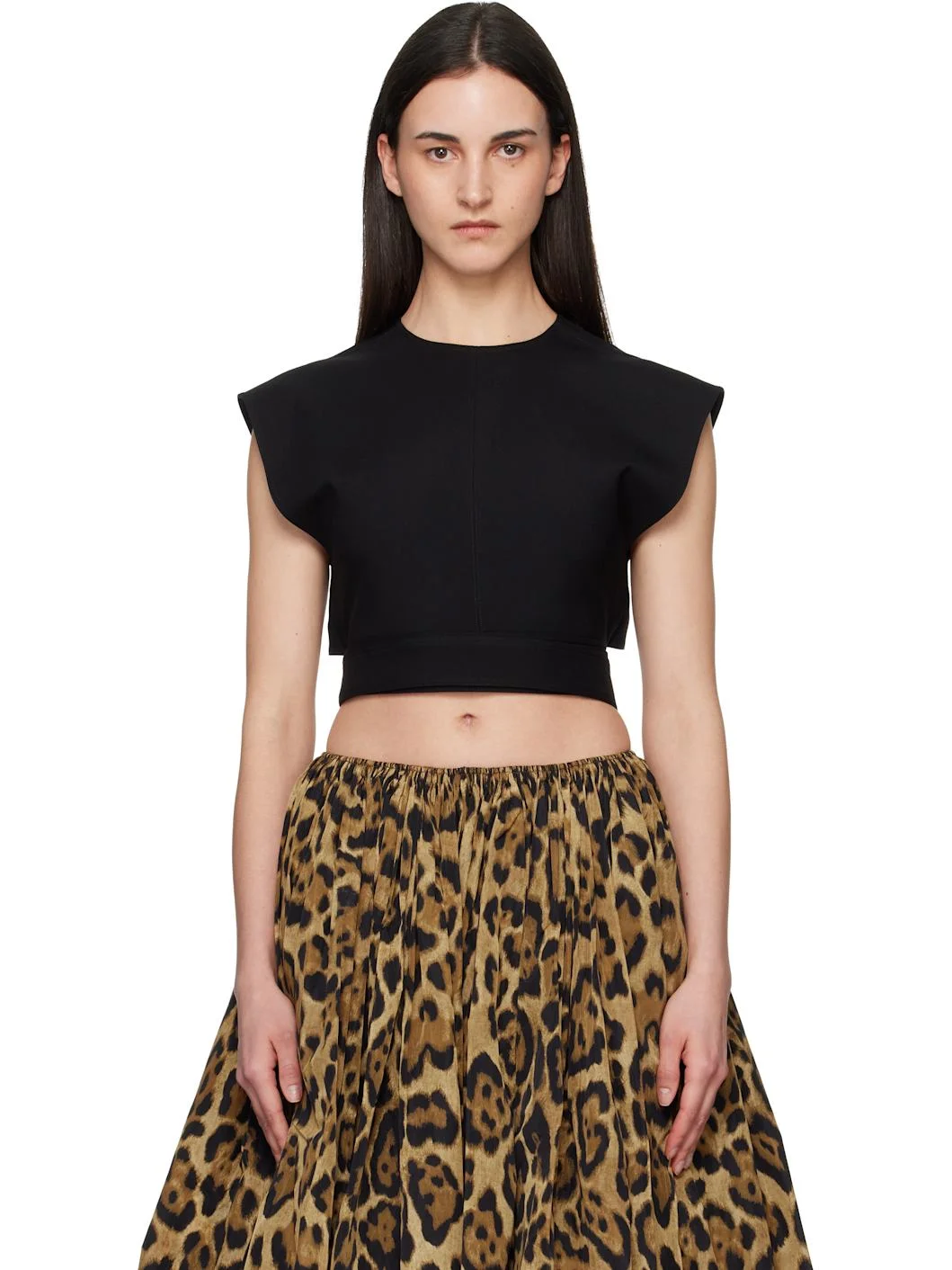 Black Belted Blouse - 1