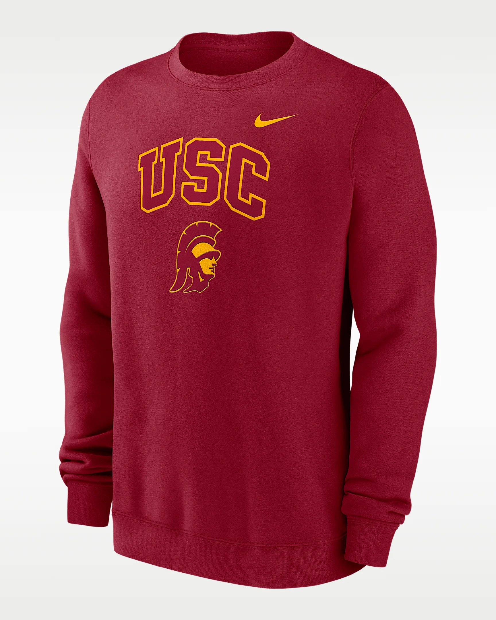 USC Arch Men's Nike College Pullover Crew - 1