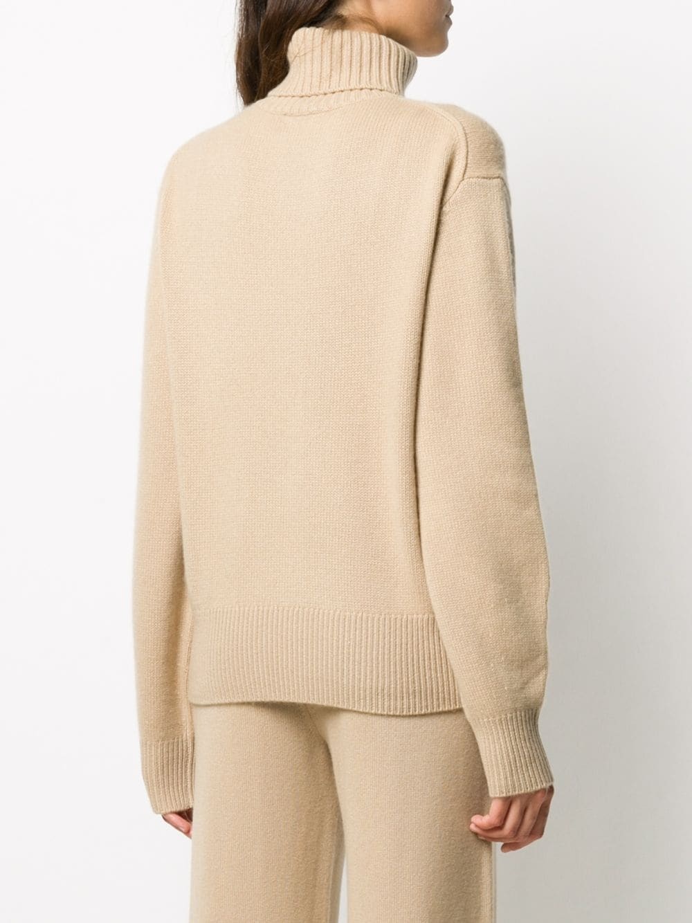 roll-neck drop-shoulder jumper - 4