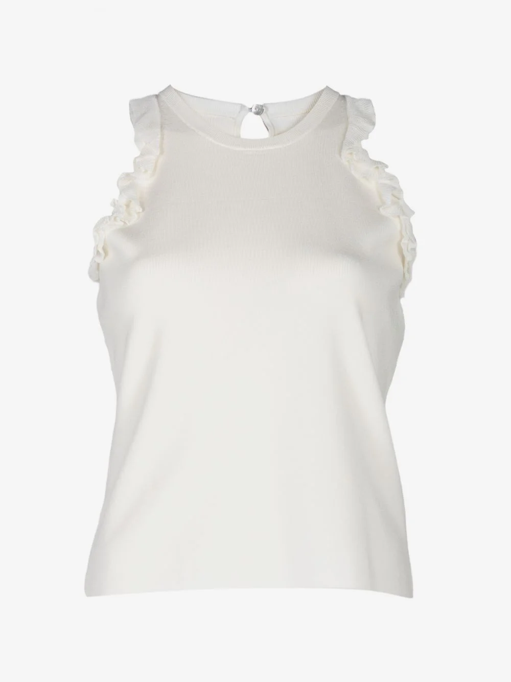 Martha ruffle-trim top - 1