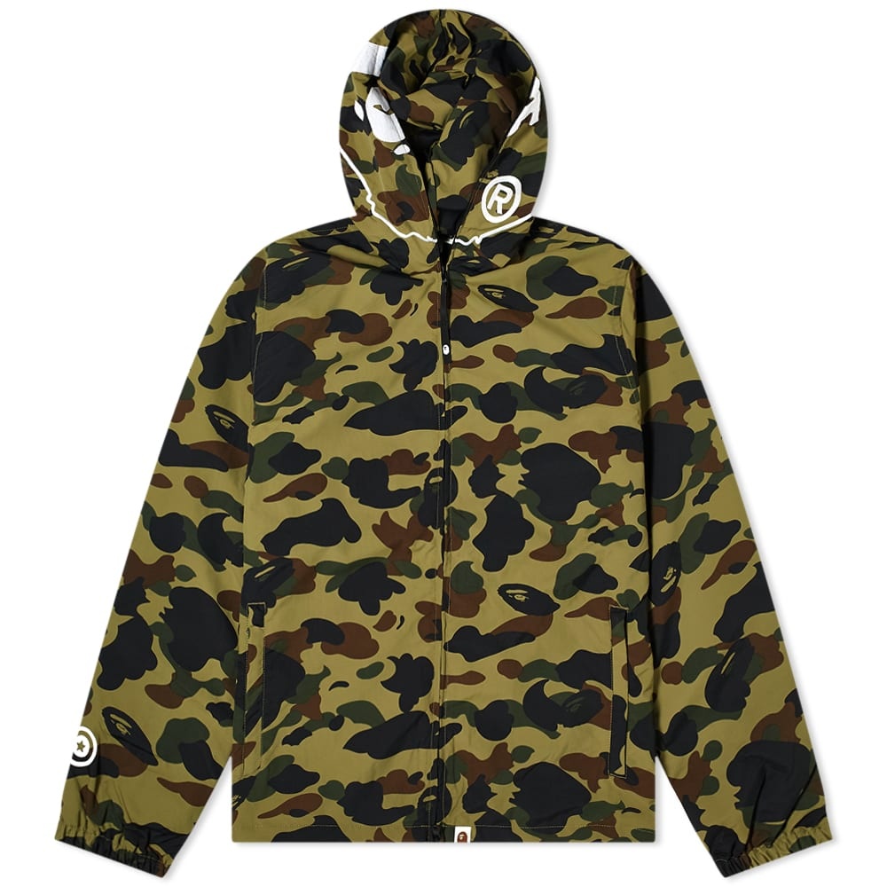 A Bathing Ape 1st Camo 2nd Ape Hooded Jacket - 1