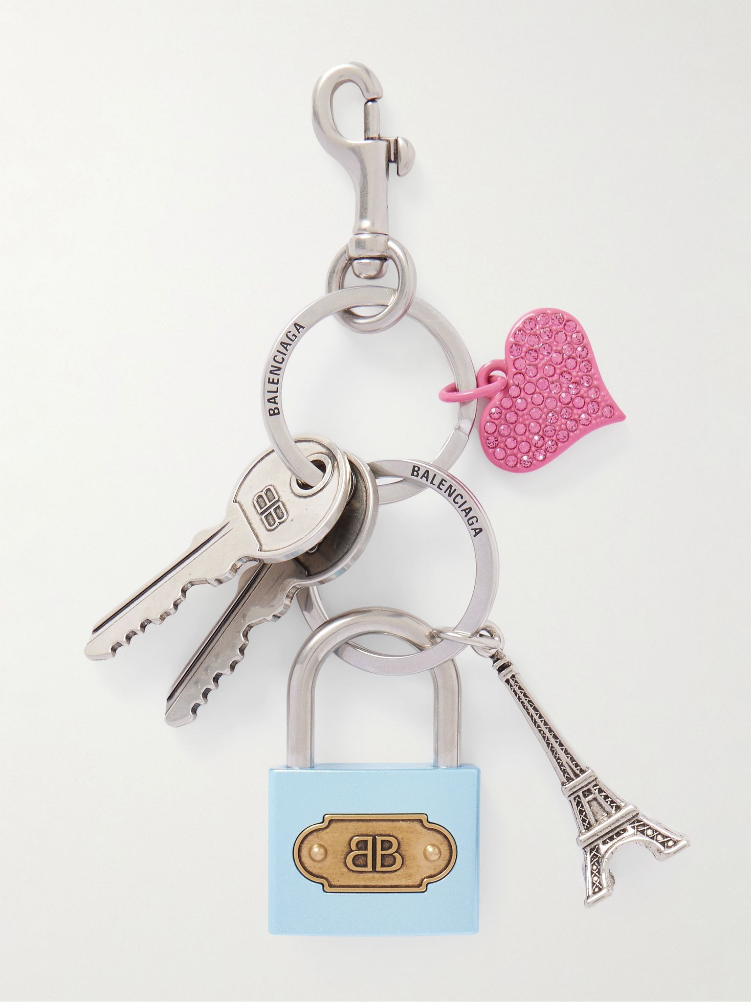 Keyring padlock Silver - 1