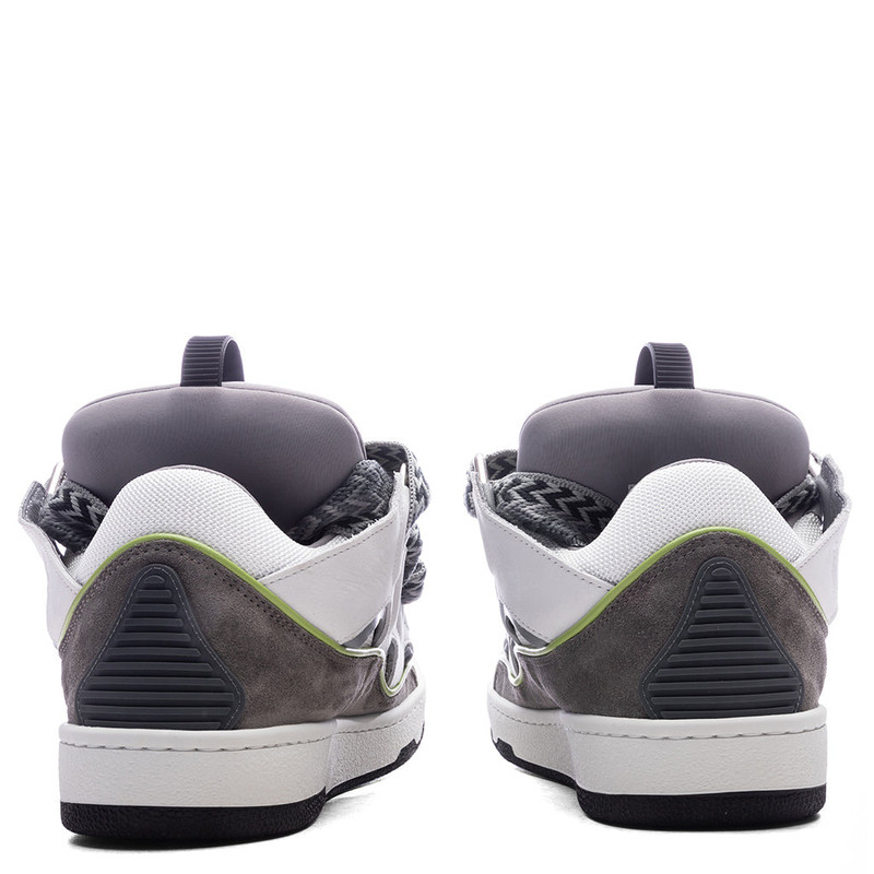 Lanvin CURB SNEAKERS - WHITE/GREY outlook