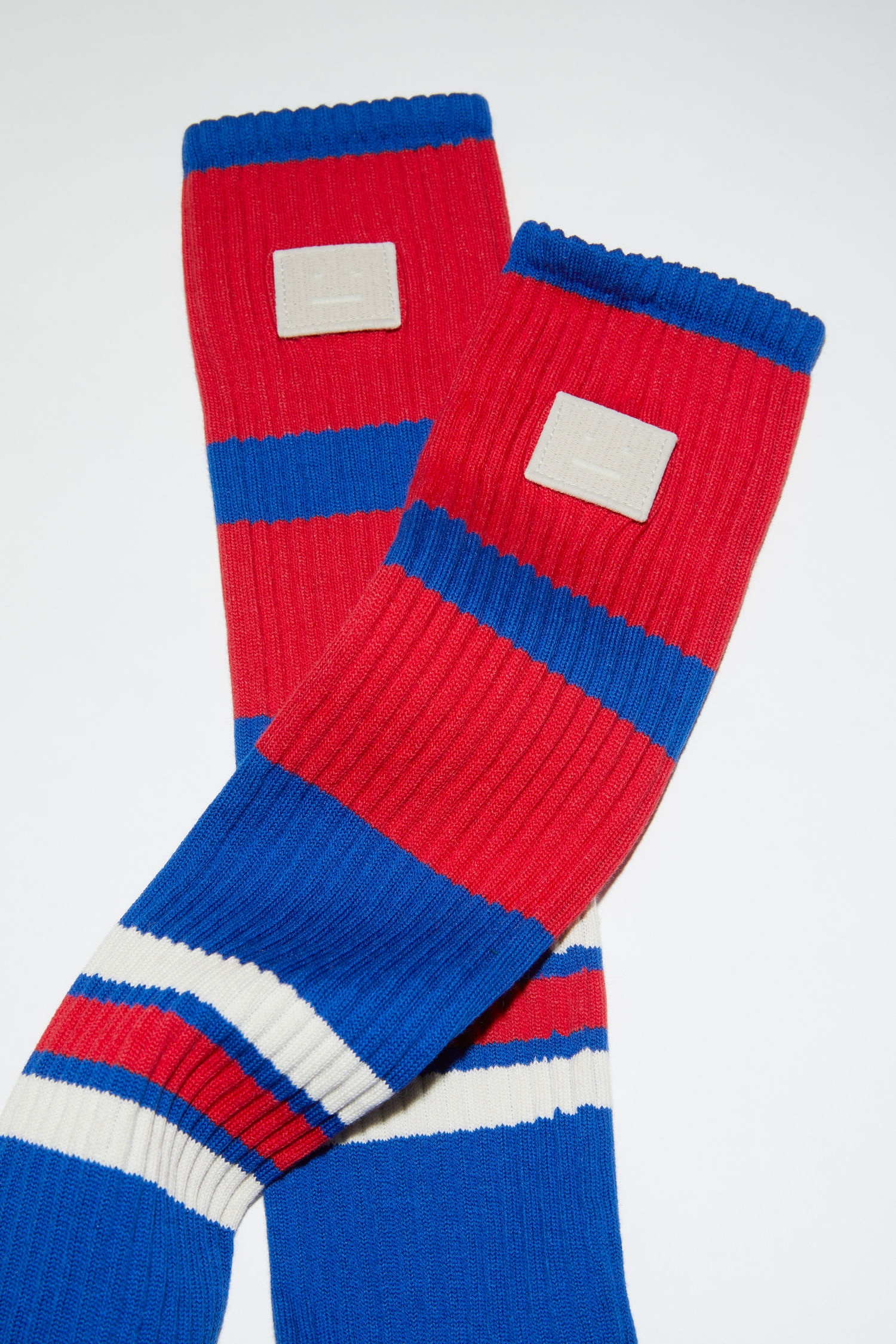 Striped socks - Sapphire blue/multi - 4