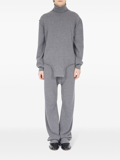 Maison Margiela roll-neck long-sleeve knitted top outlook