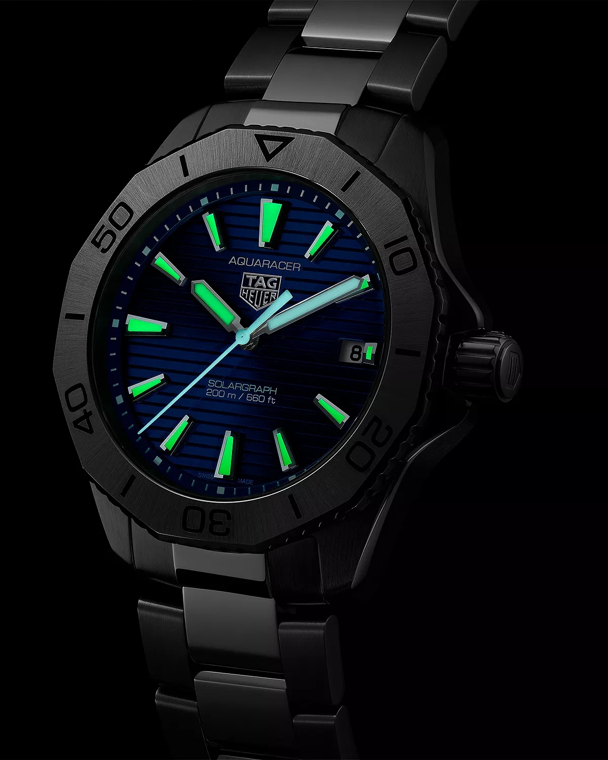 Aquaracer Professional 200 Solargraph Watch, 40mm - 7