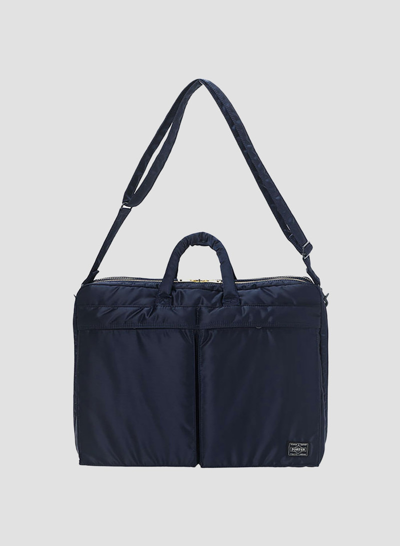 Porter-Yoshida & Co Tanker 2Way Briefcase in Iron Blue 3