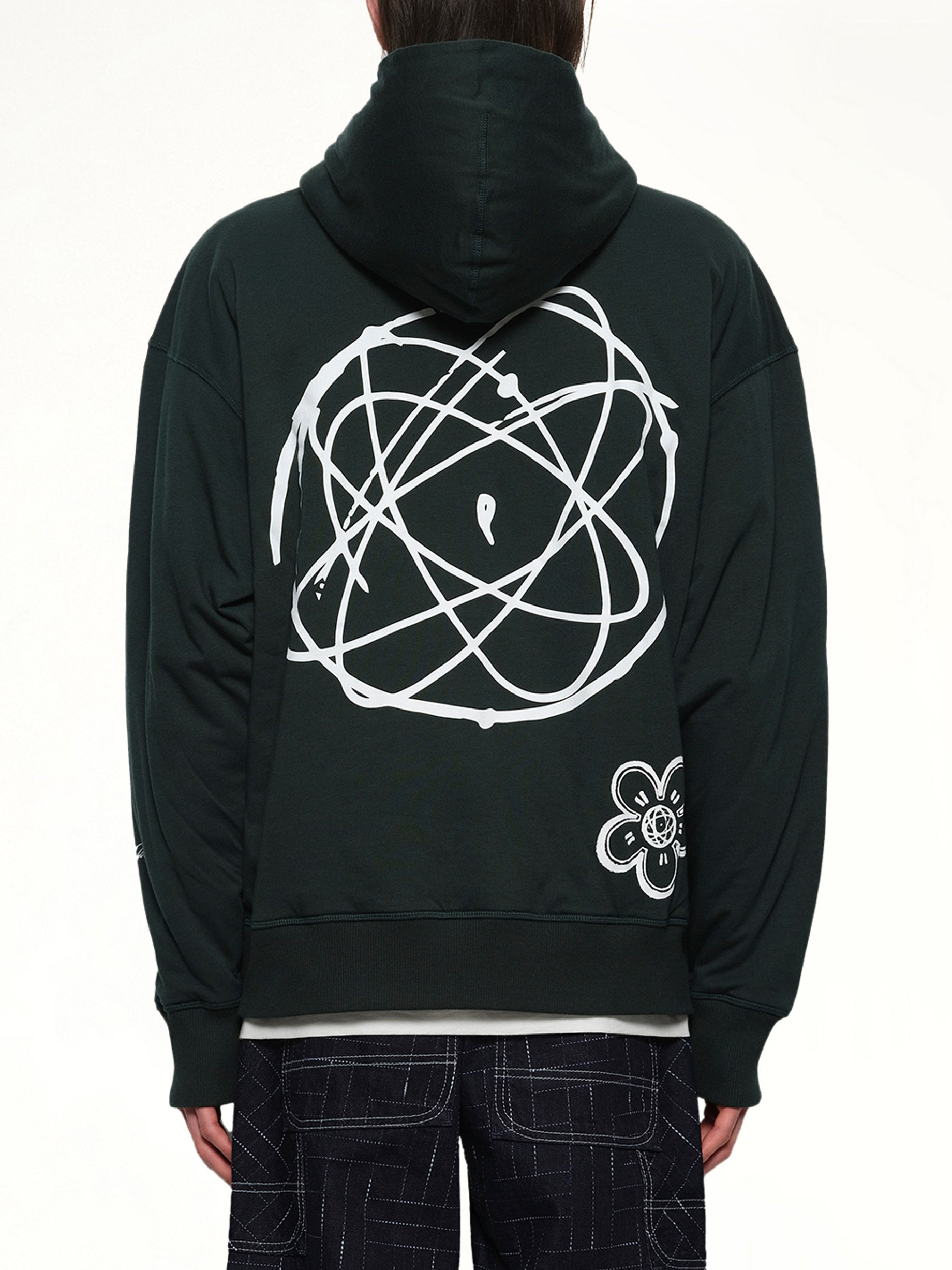 Kenzo Futura Padded Hoodie in Pine - 5
