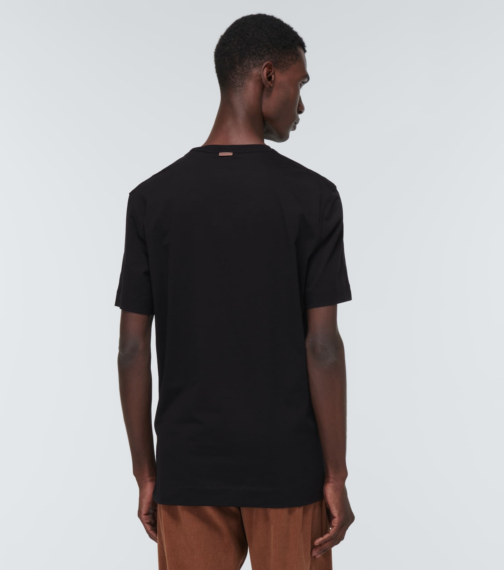 Logo cotton T-shirt - 4
