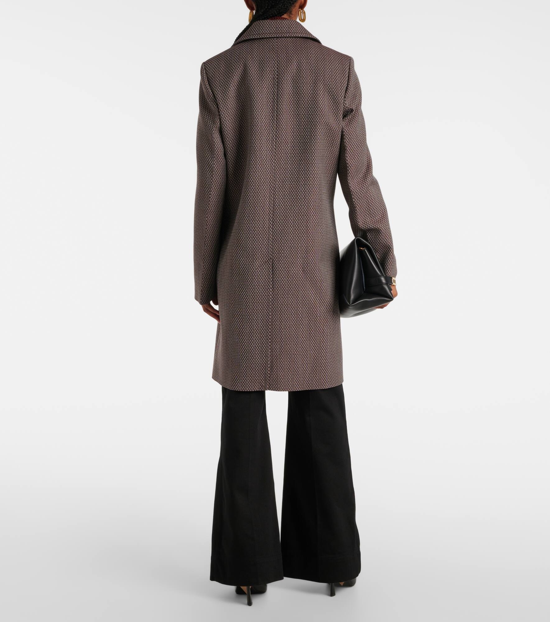 Tailored virgin wool coat - 3