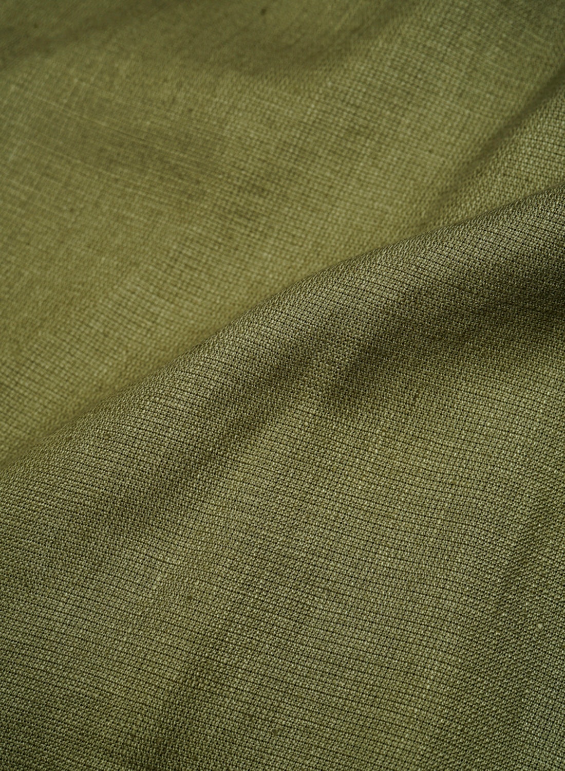Field Pant Linen Basket in Green - 7