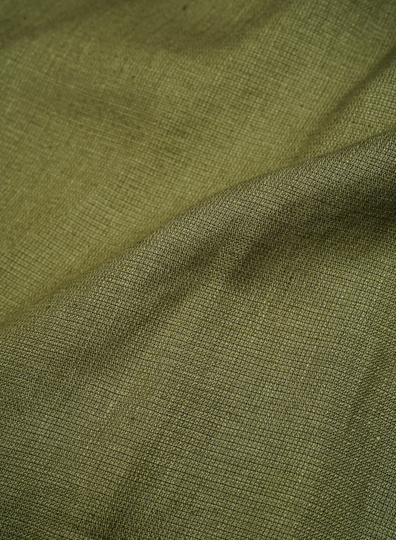 Field Pant Linen Basket in Green 7