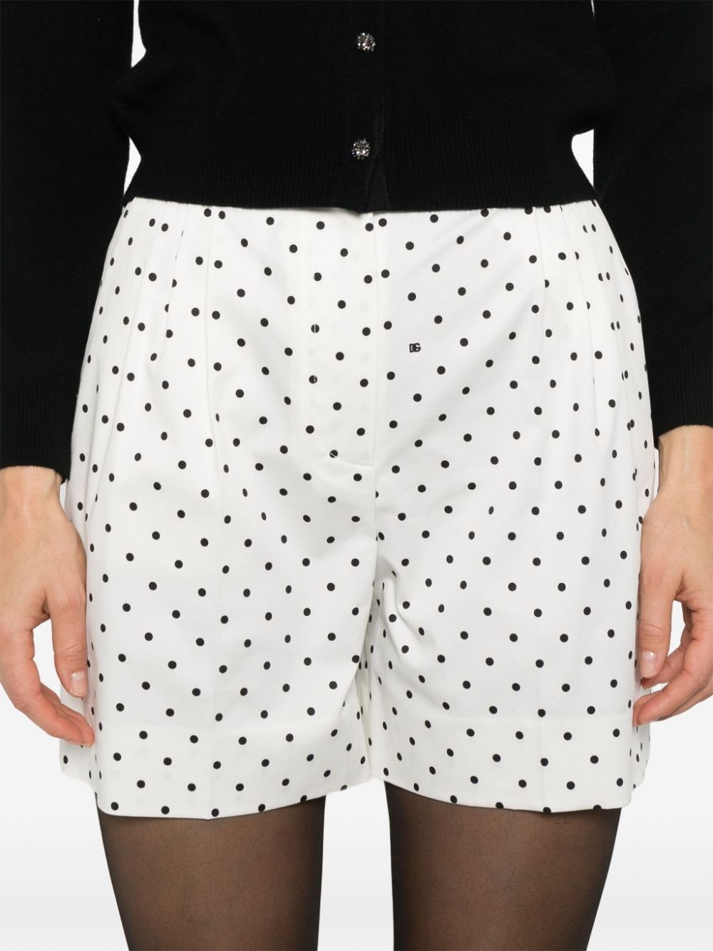polka-dot shorts - 5