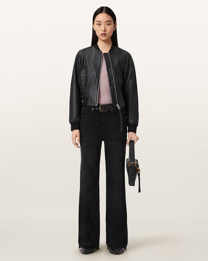 ALLSAINTS EMBER FLARED DENIM JEANS outlook