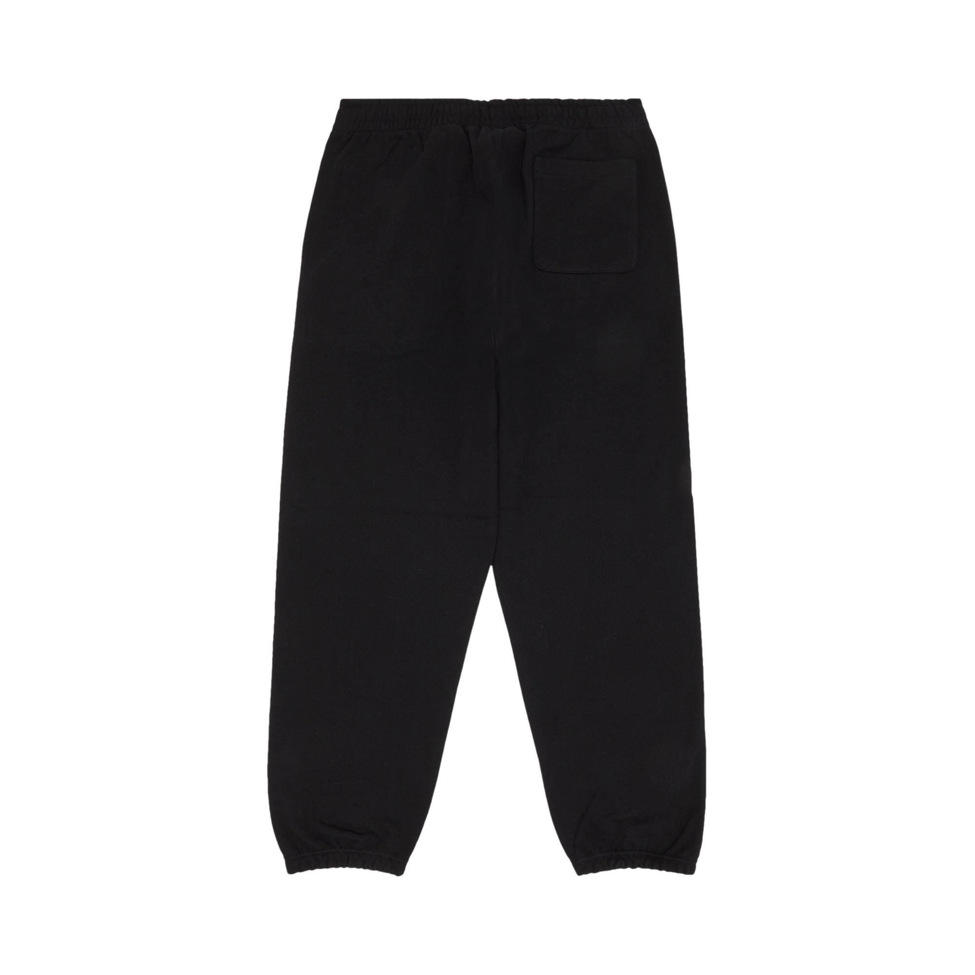 Supreme Satin Appliqu� Sweatpant 'Black' - 2