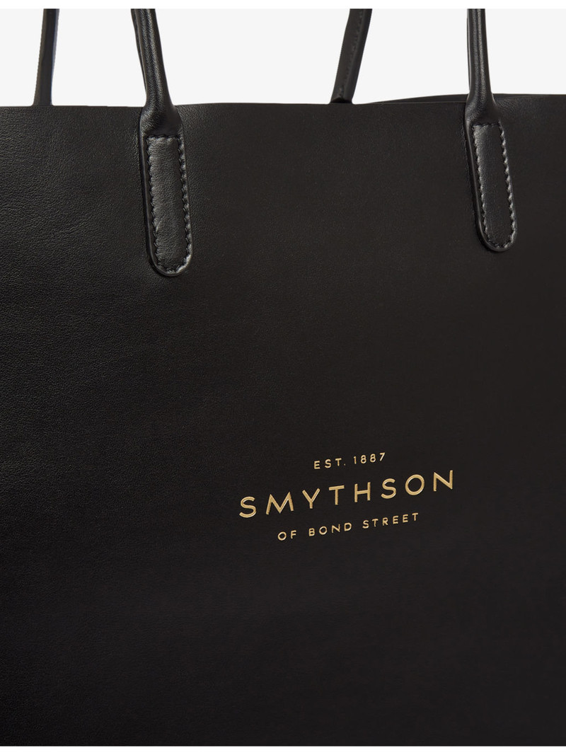 Smythson Pavilion Kingly Leather Tote Bag outlook