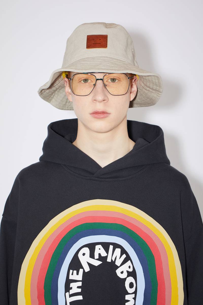 Canvas bucket hat - Mushroom beige 3