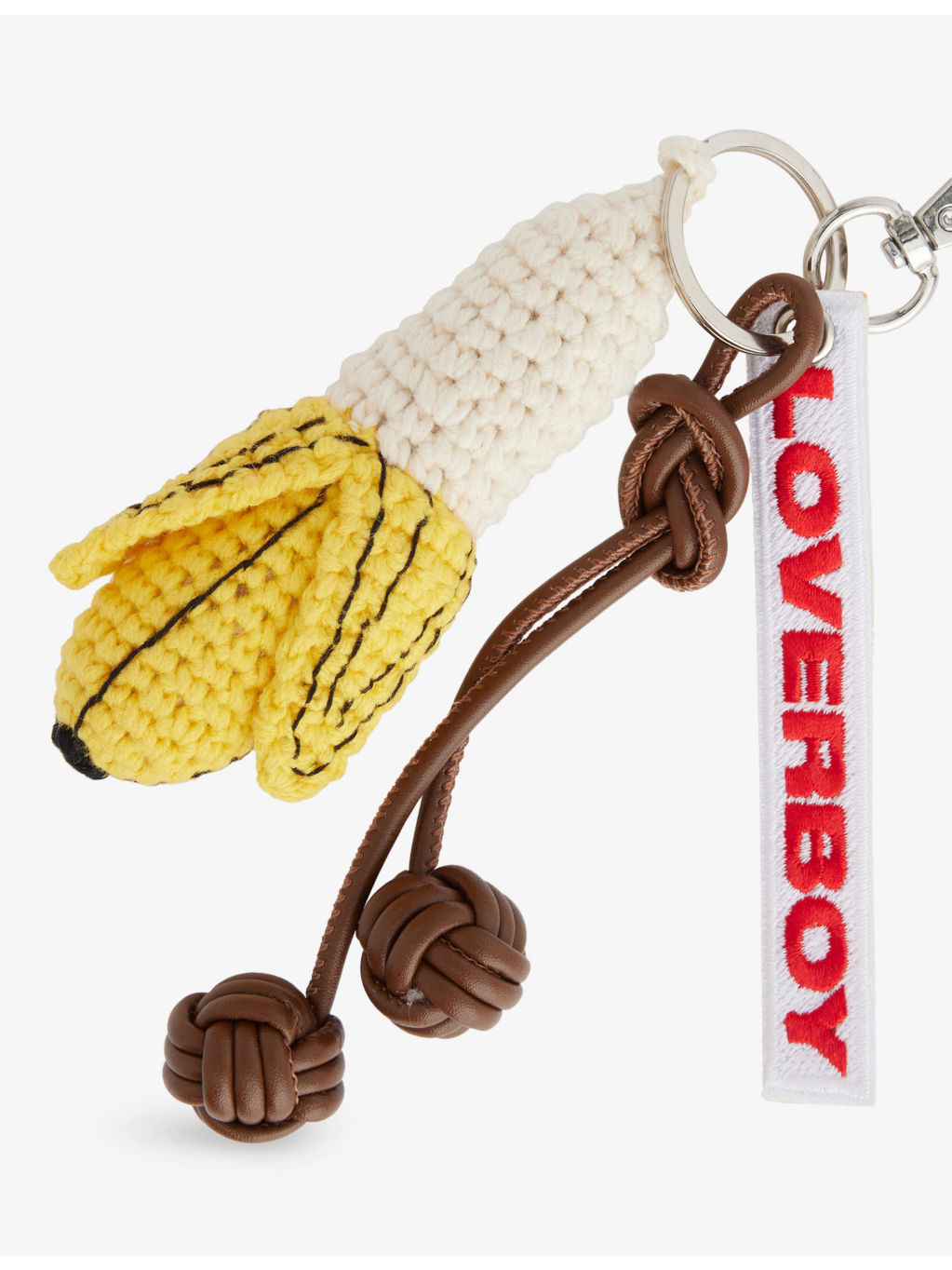 Banana Crochet Bag Charm - 2