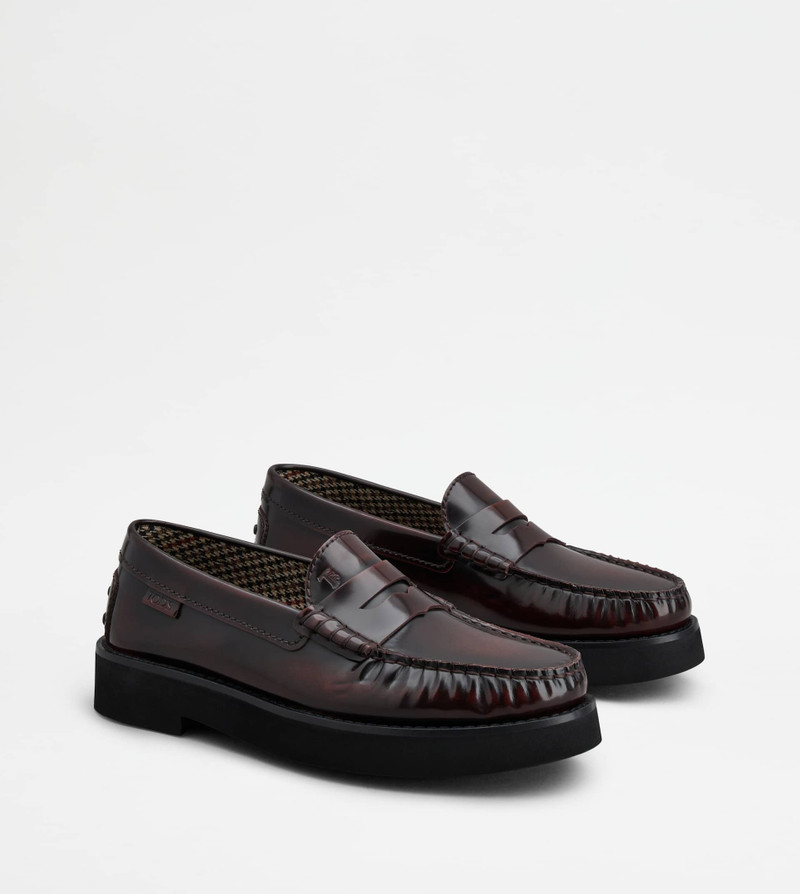 LOAFER IN LEATHER - 버번 3