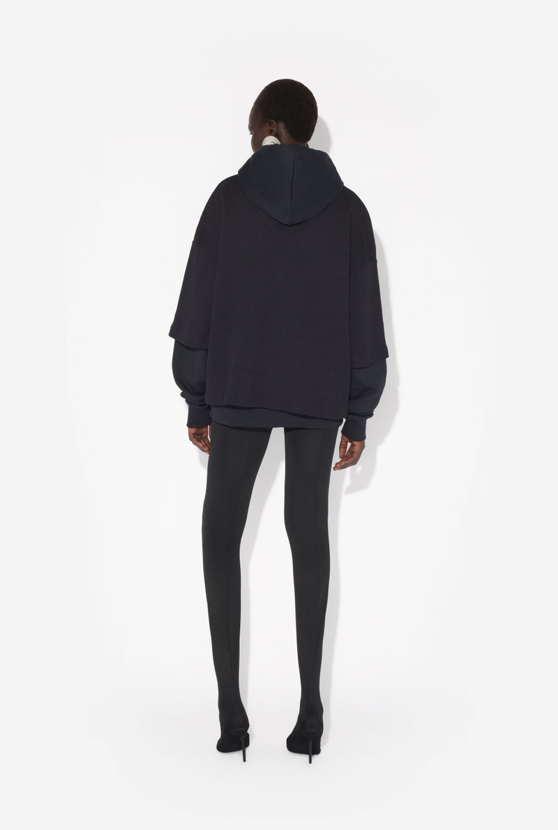 Jean Paul Gaultier THE OVERSIZED BLACK JPG SWEATSHIRT outlook