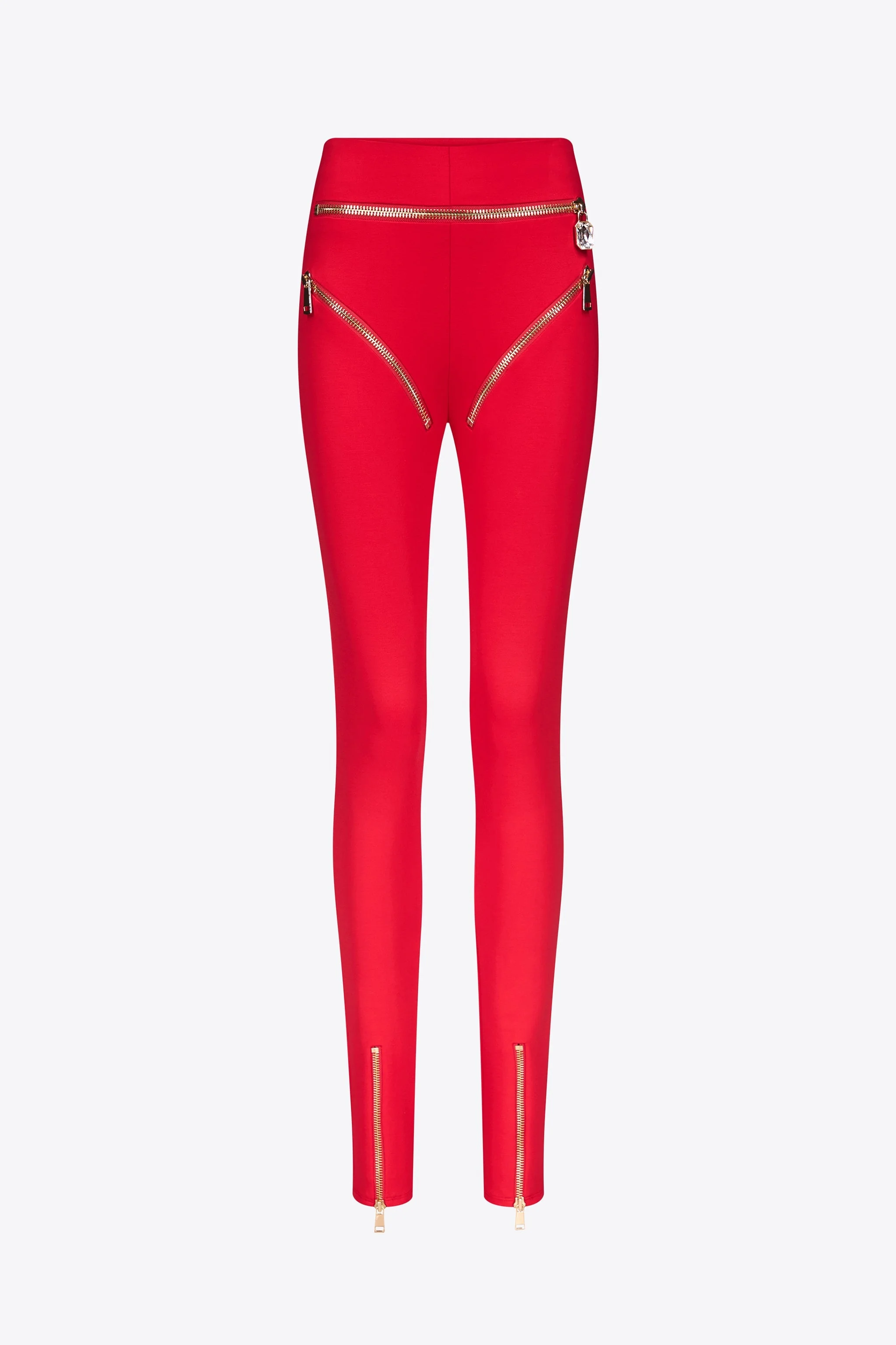 ZIPPER BRIEF LEGGING - 1