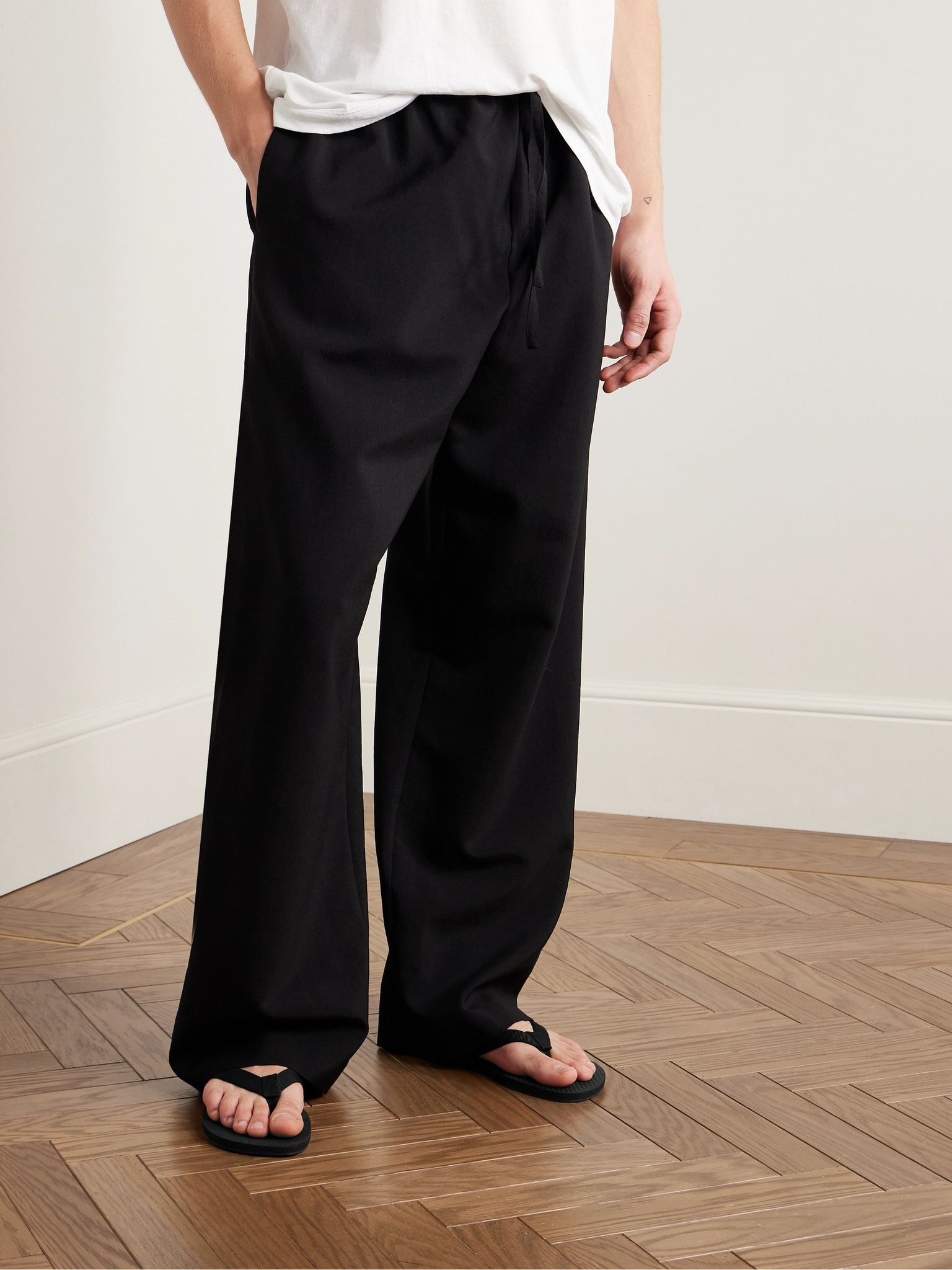 Dune Grosgrain Flip Flops Black - 2