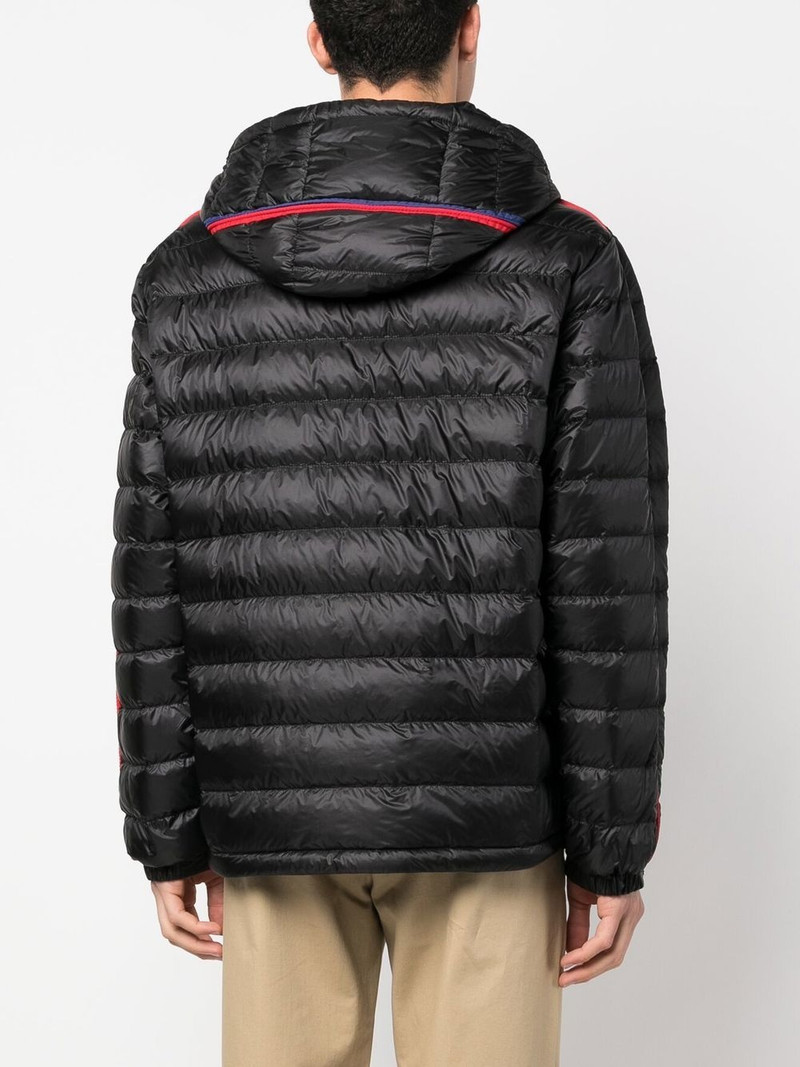 Agout logo-patch puffer jacket 4