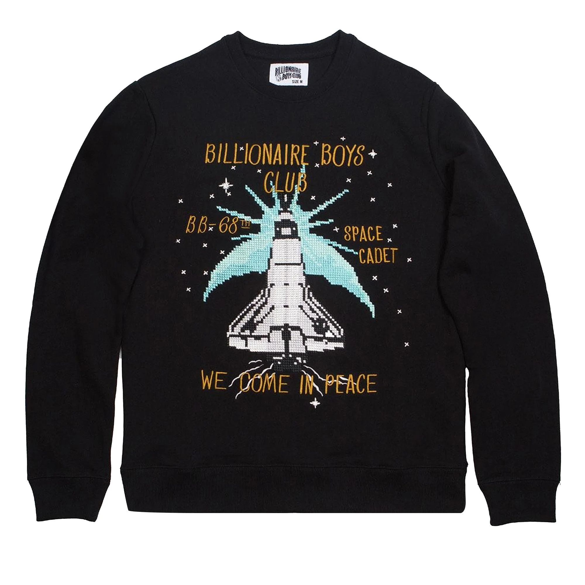 Billionaire Boys Club BB Shuttle Crewneck 'Black' - 1
