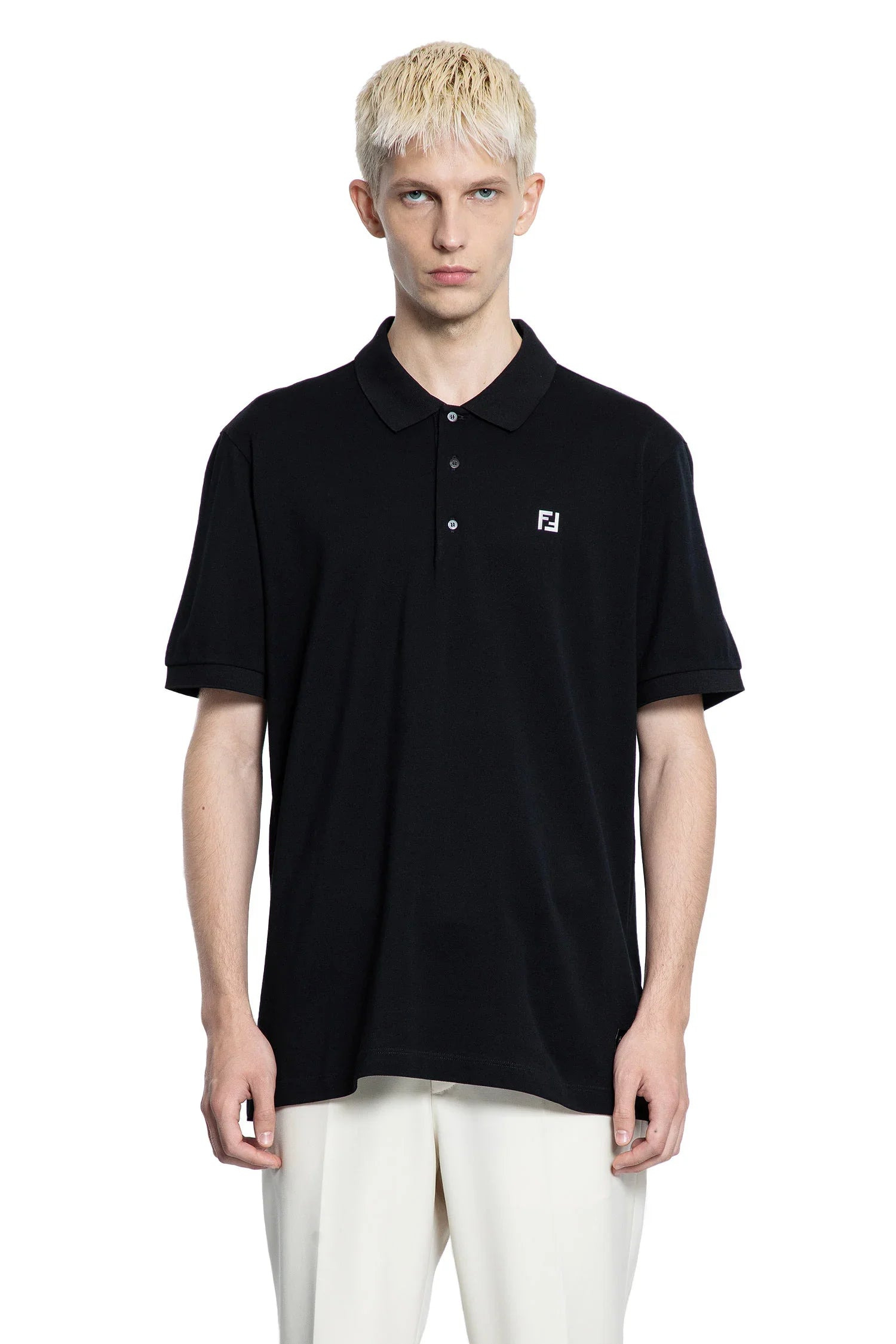 Ff-Cotton-Pique-Polo-Shirt - 1