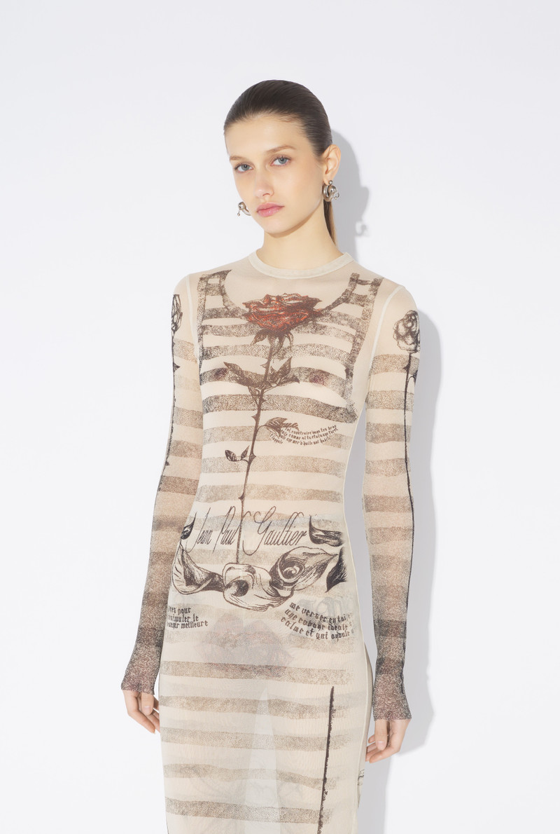 Jean Paul Gaultier THE “TATTOO MARINIÈRE” DRESS outlook