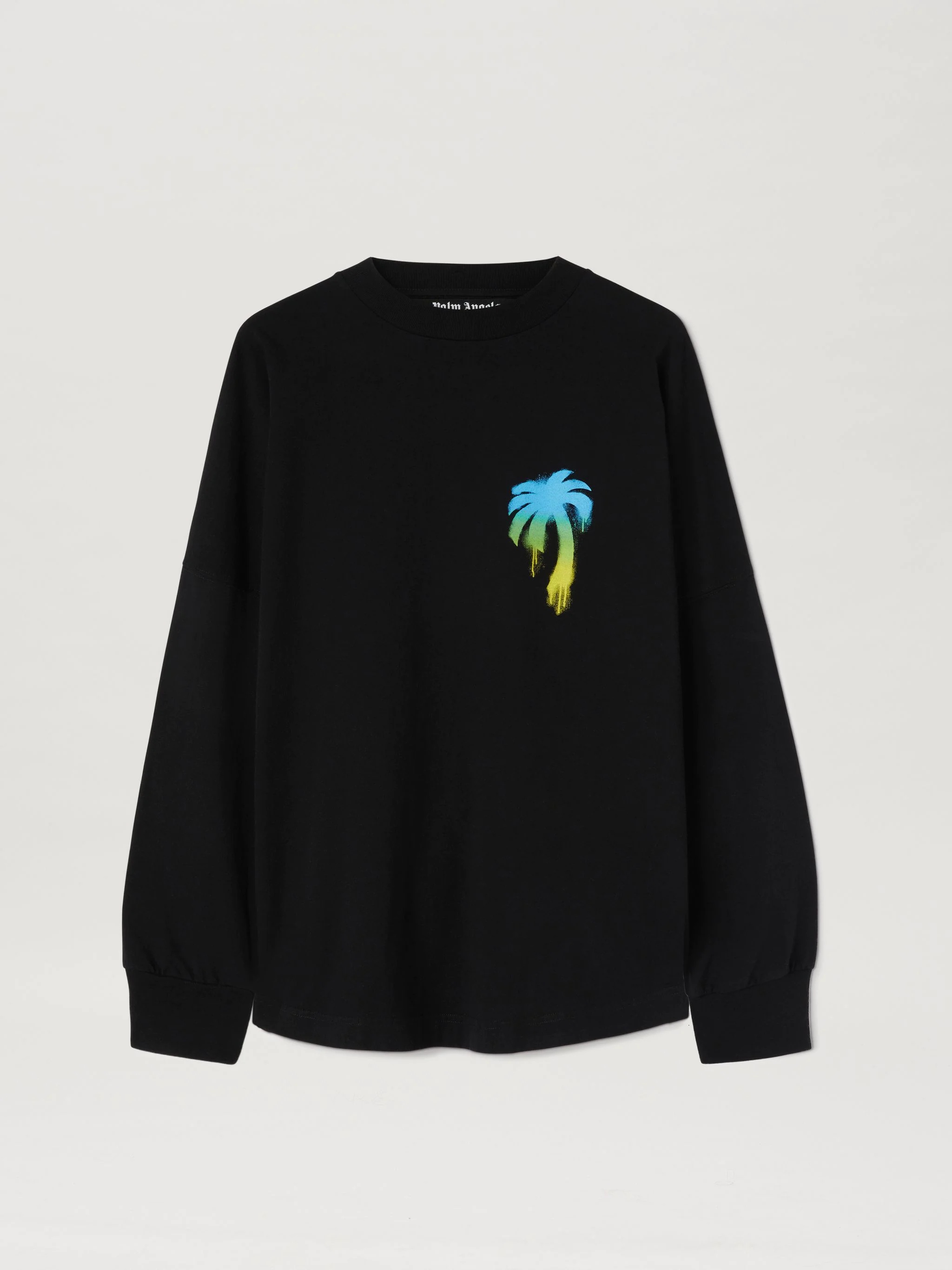 SPRAYED PALM LOGO OVER TEE LONG SLEEVES - 1