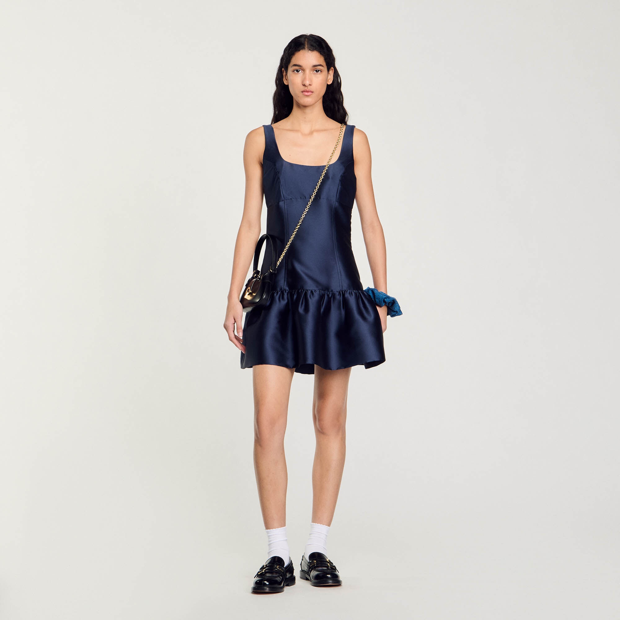 SHORT SATIN DRESS - 2