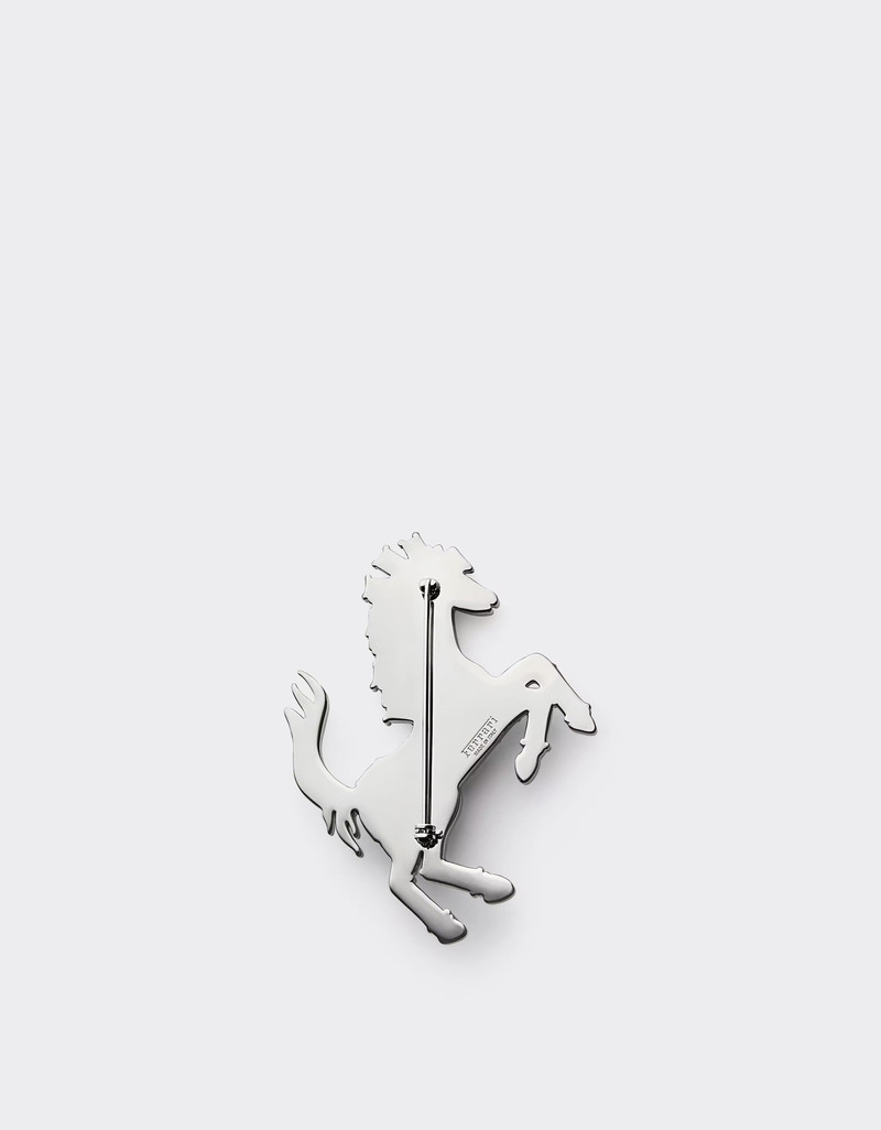 Ferrari Prancing Horse Rhinestone Brooch outlook