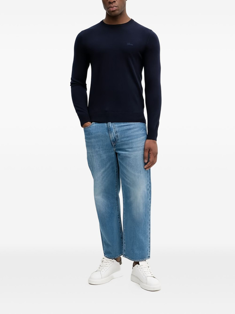 crewneck long-sleeve sweater 1