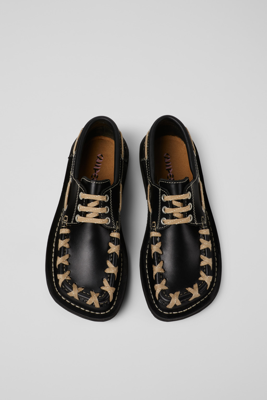 Black boat shoes - 4