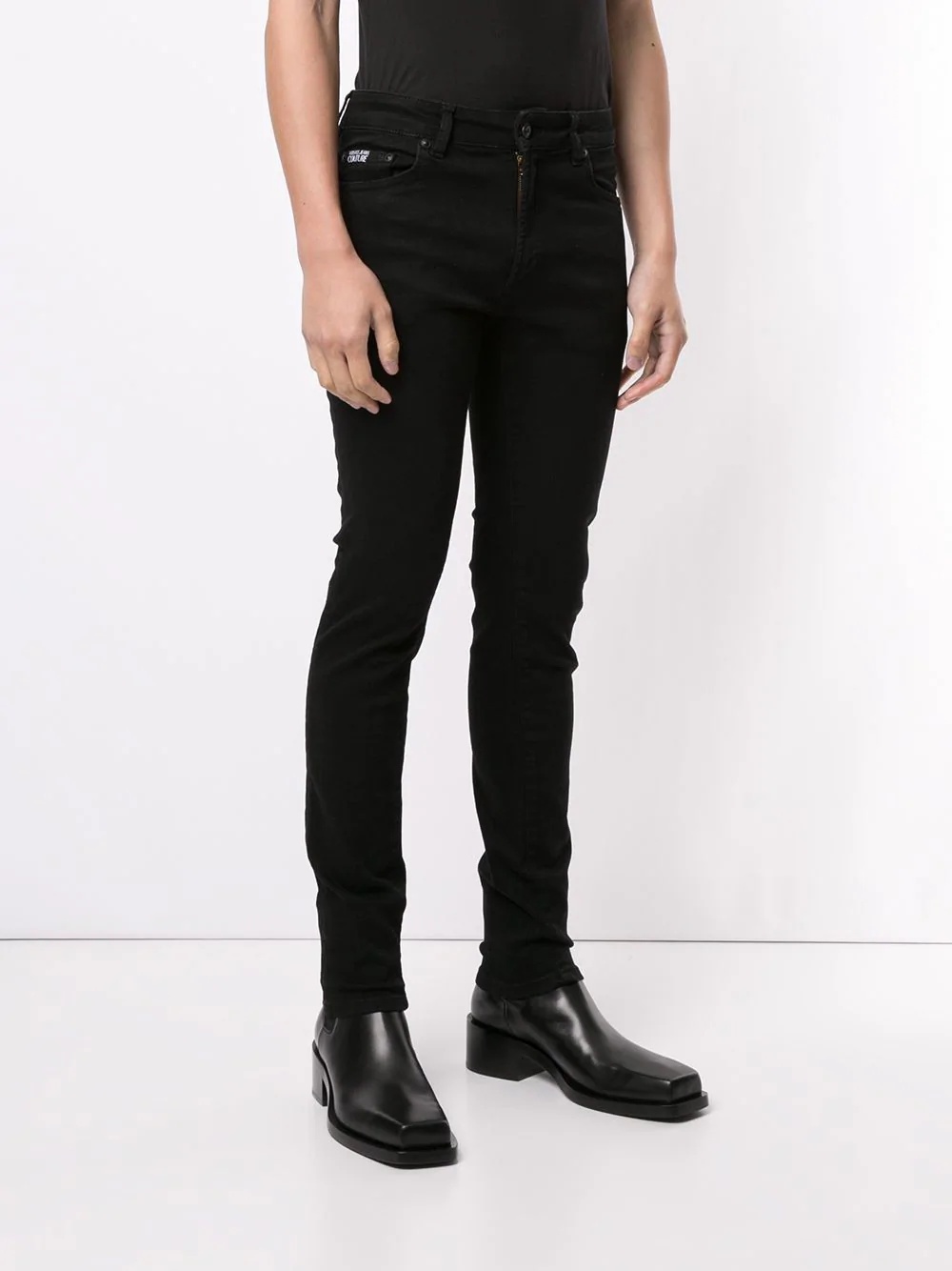 mid-rise skinny jeans - 3