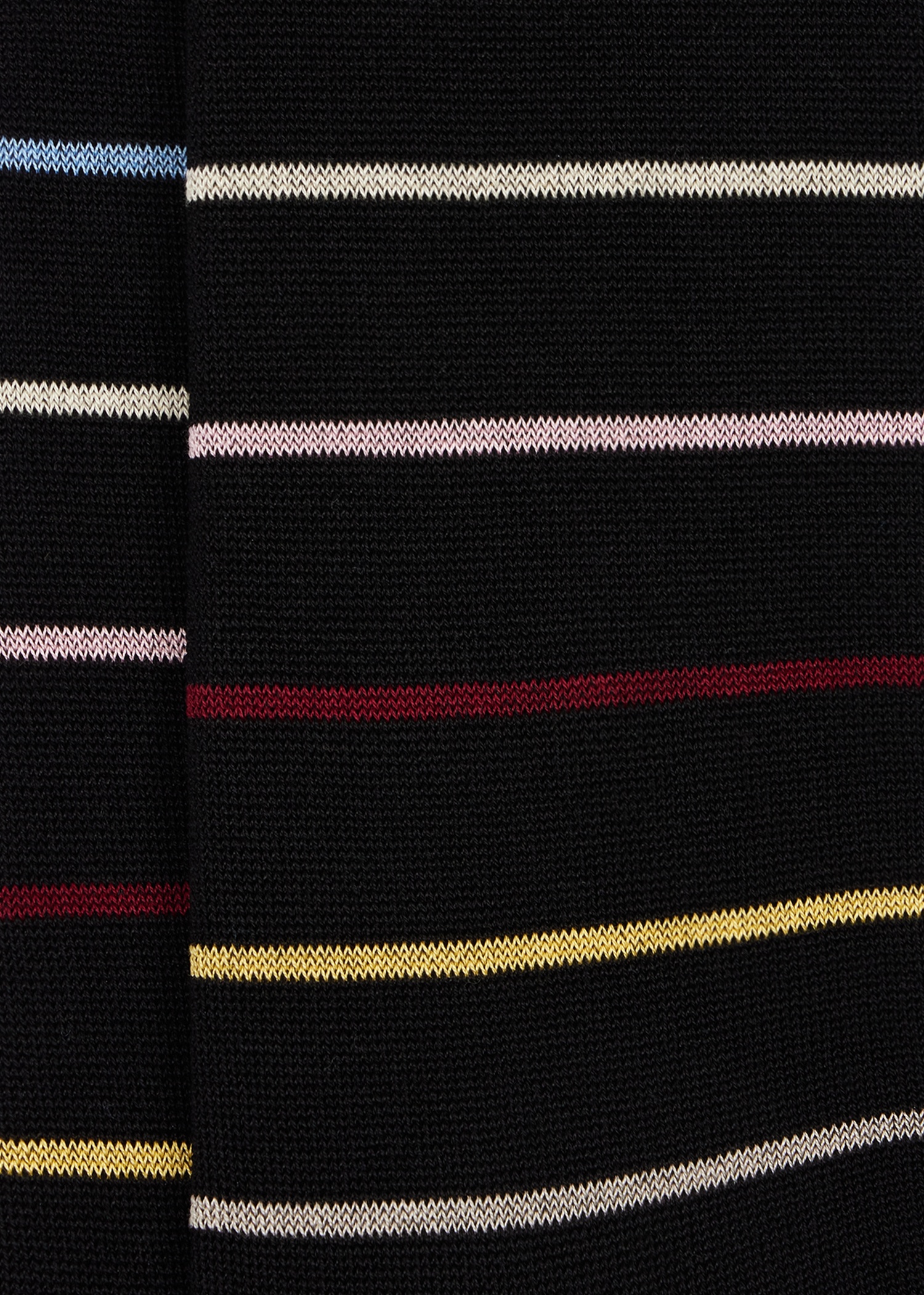 Black Cotton-Blend Block 'Signature Stripe' Socks - 3