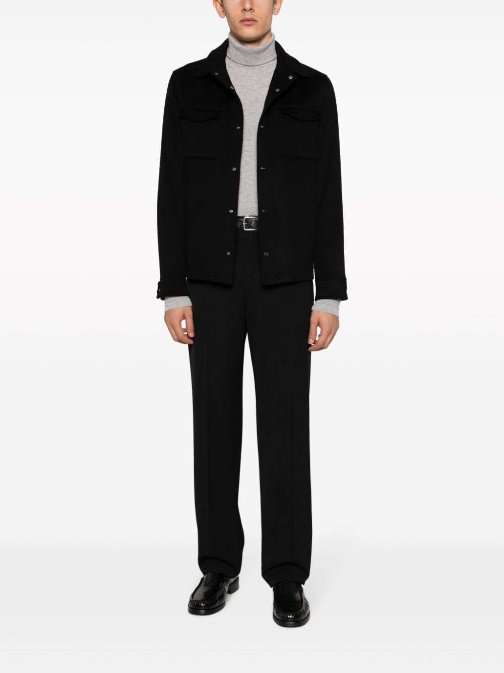 Herno Button-up Shirt Jacket - 3