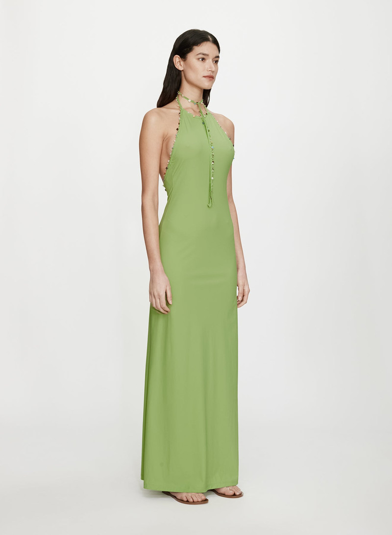 Beach Quartz Halter Lycra Dress 3