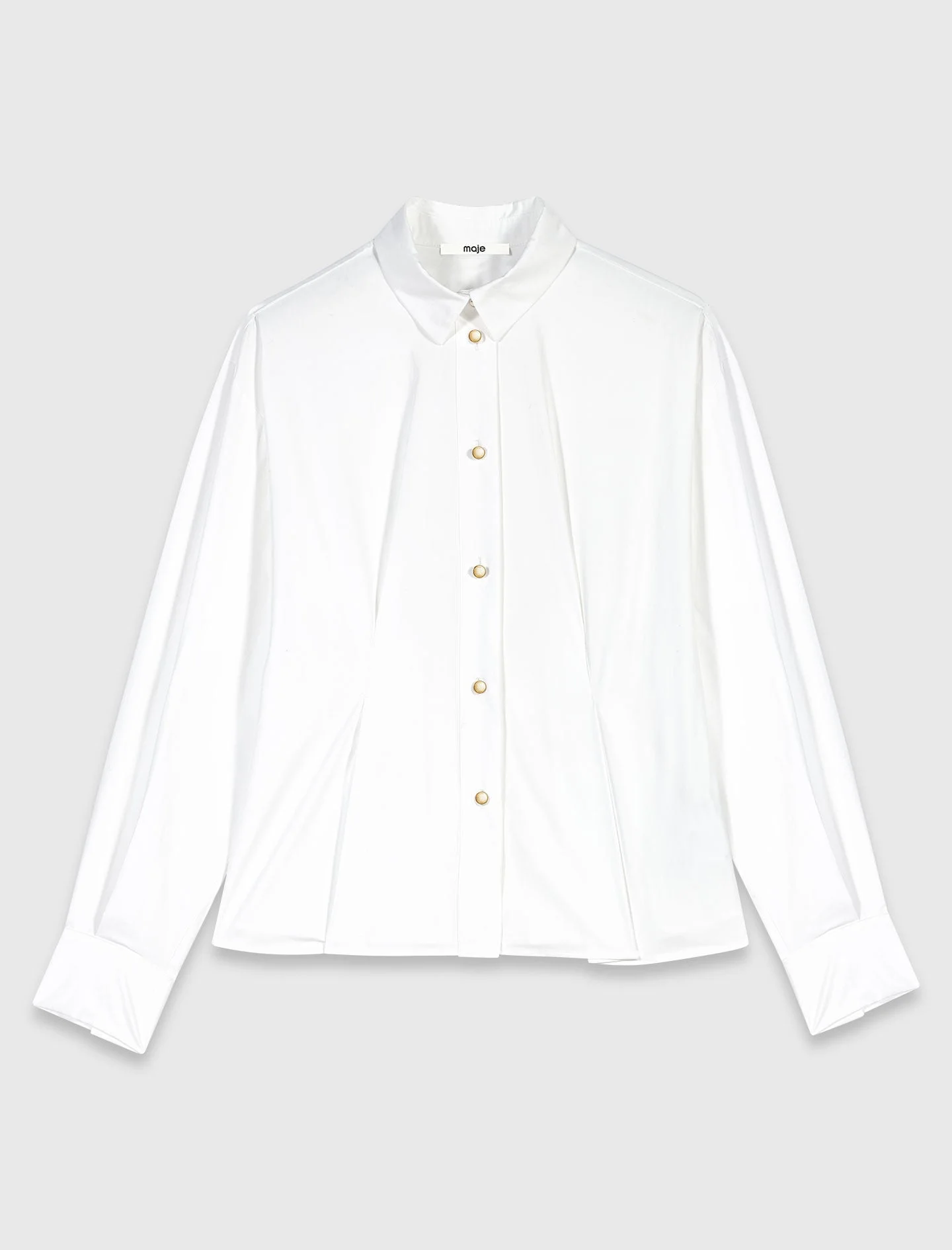 Shirt with lace-up back - 1