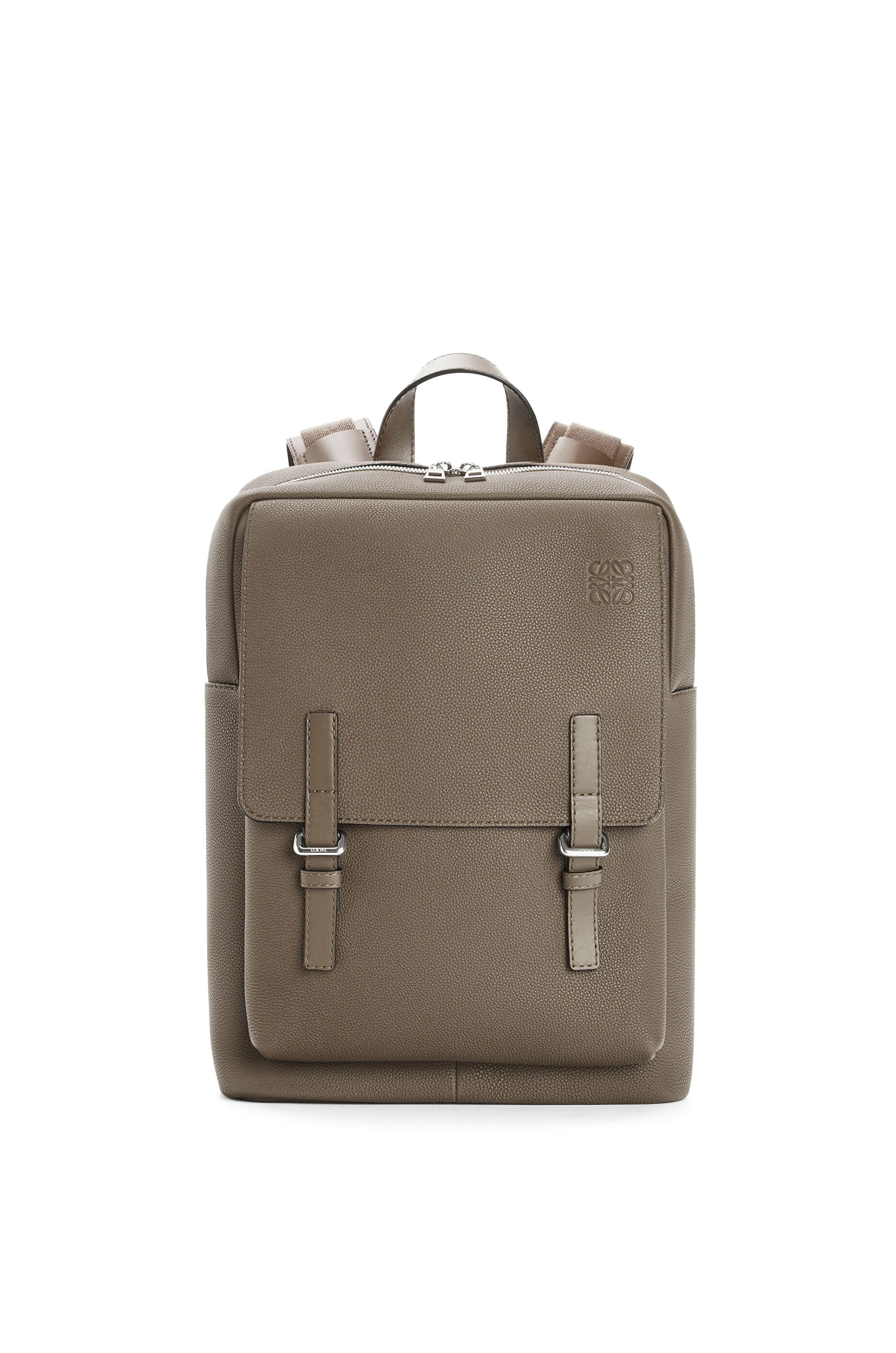 Military Backpack in soft grained calfskin - 1