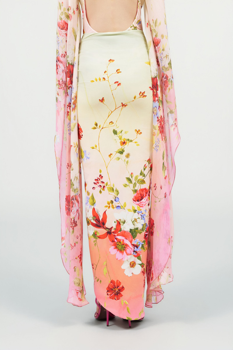 Miami Flowers Sarong 4