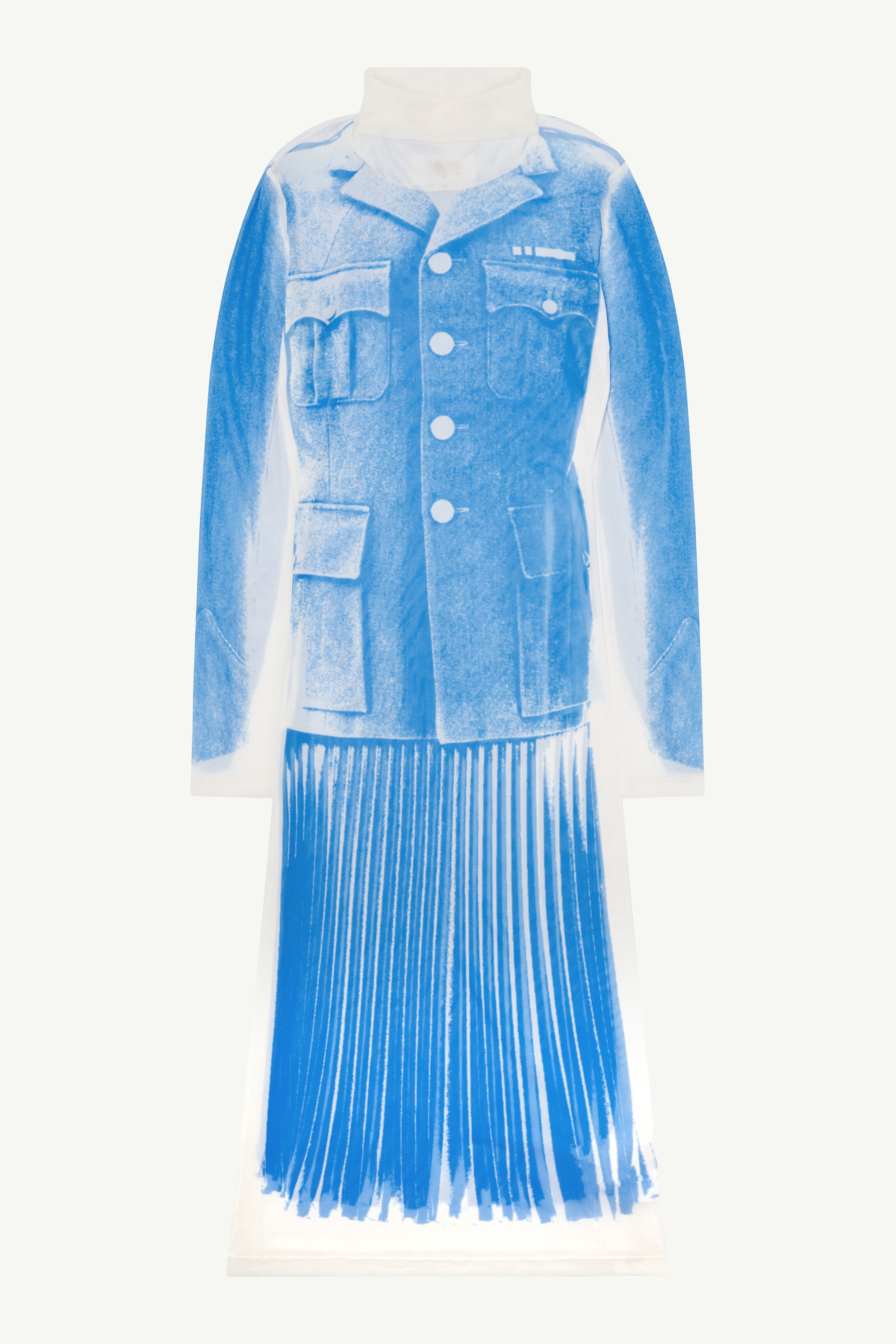 Trompe-l'œil jersey dress - 1